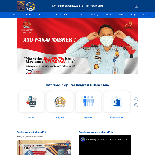 Kantor Imigrasi Kelas II Non TPI Muara Enim – Kami PASTI ( Profesional, Akuntabel, Sinergi, Transparan, Inovatif ) (1)