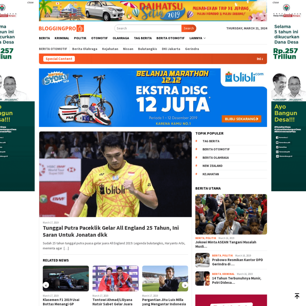 portofolio web berita 4