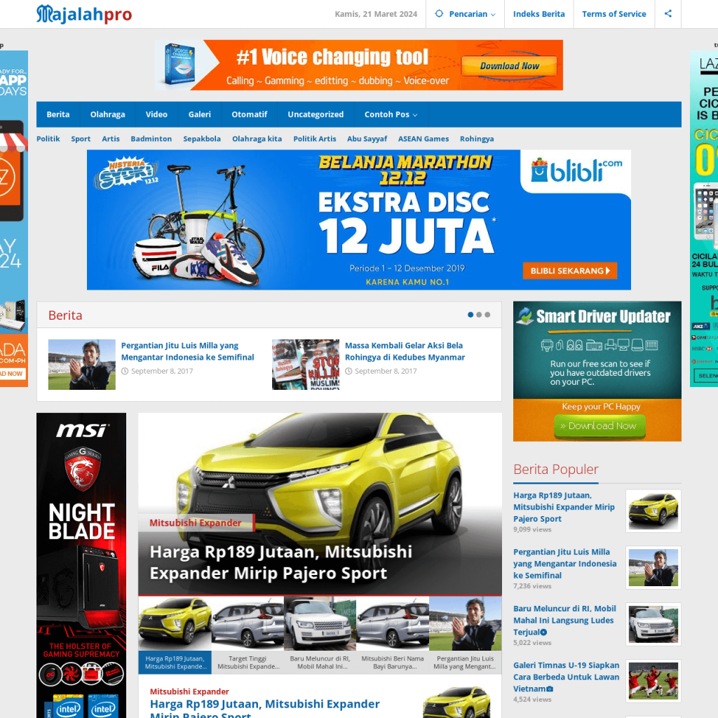 portofolio web berita 5