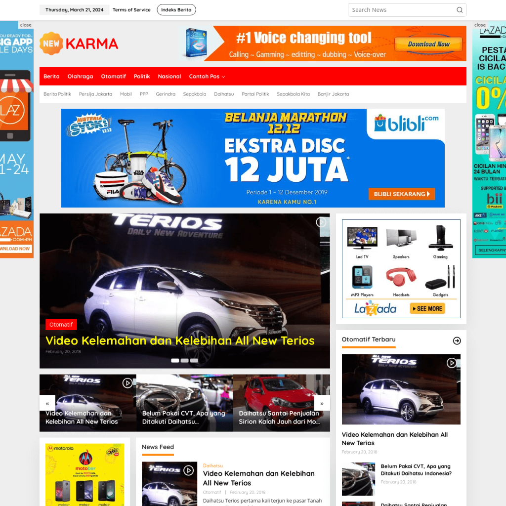 portofolio web berita 6