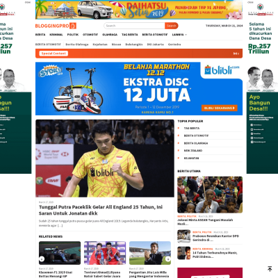 portofolio web berita 4